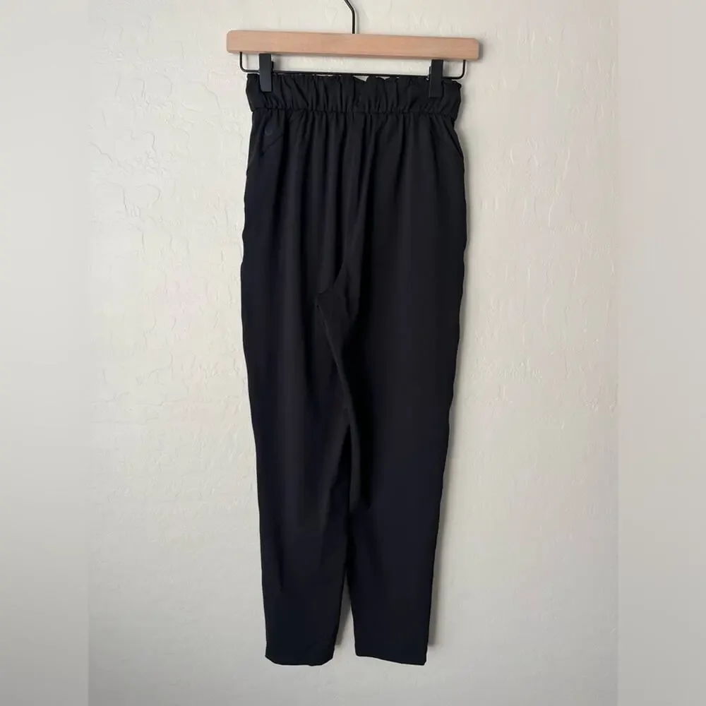 Lululemon keep moving high rise joggers black 2